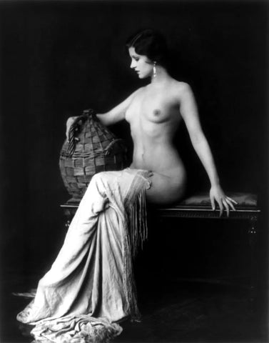 {{ product_title }} Fine Art Print | {{ product_vendor }} Jakero77 Alfred Cheney Johnston - Dorothy Knapp Classy Nude 1920s - 17" x 22" Art Print Art Print  Jakero77