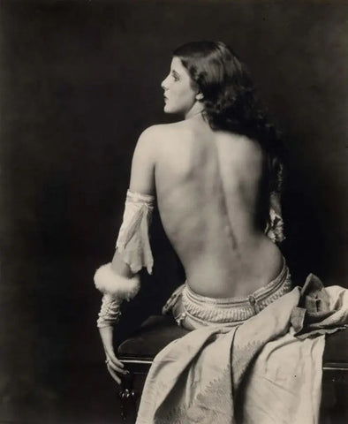 {{ product_title }} Fine Art Print | {{ product_vendor }} Jakero77 Alfred Cheney Johnston - Grace Moore Classy Nude (1920s) - 17" x 22" Fine Art Print Art Print  Jakero77