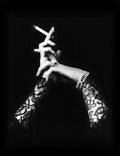 {{ product_title }} Fine Art Print | {{ product_vendor }} Jakero77 Alfred Cheney Johnston - Hands Holding Cigarette Classy Lace Diamond - 17" x 22" Fine Art Print Art Print  Jakero77
