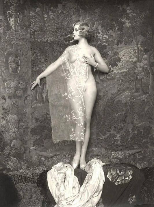 {{ product_title }} Fine Art Print | {{ product_vendor }} Jakero77 Alfred Cheney Johnston - Hazel Forbes Nude Glamour (1922) - 17"x22" Fine Art Print Art Print  Jakero77