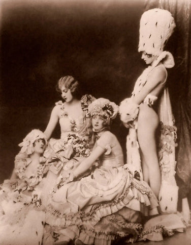 {{ product_title }} Fine Art Print | {{ product_vendor }} Jakero77 Alfred Cheney Johnston - Jean Ackerman Nude Bride (1920s) - 17"x22" Fine Art Print Art Print  Jakero77