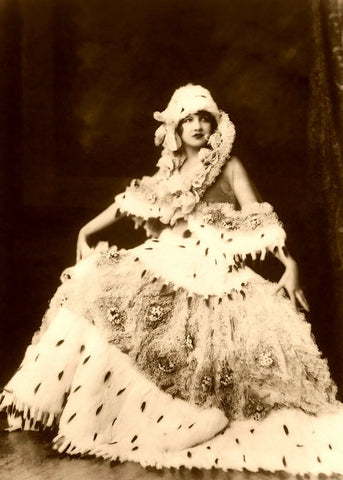 {{ product_title }} Fine Art Print | {{ product_vendor }} Jakero77 Alfred Cheney Johnston - Jean Ackerman in Vintage Wedding Dress (1920) - 17" x 22" Fine Art Print Art Print  Jakero77