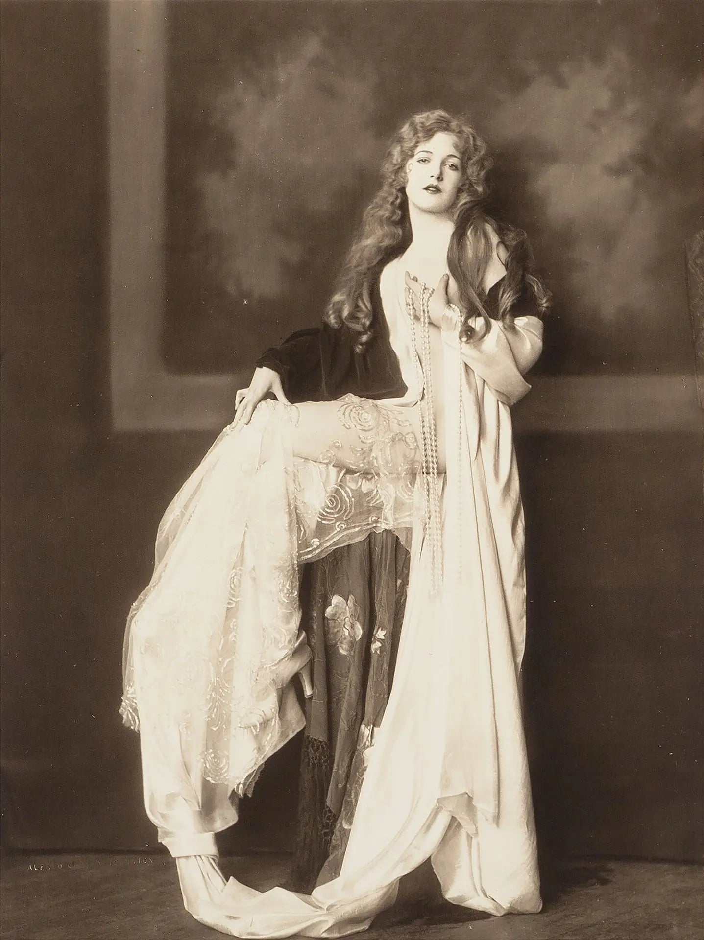 {{ product_title }} Fine Art Print | {{ product_vendor }} Jakero77 Alfred Cheney Johnston - Katherine Moylan 1920s Glamour Ziegfeld Follies - 17"x22" Fine Art Print Art Print  Jakero77
