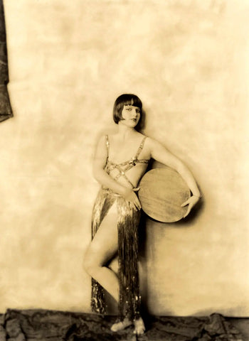 {{ product_title }} Fine Art Print | {{ product_vendor }} Jakero77 Alfred Cheney Johnston - Louise Brooks Nude (1920s) Ziegfeld Follies - 17" x 22" Art Print Art Print  Jakero77