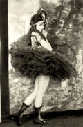 {{ product_title }} Fine Art Print | {{ product_vendor }} Jakero77 Alfred Cheney Johnston - Madge Bellamy Poofy Skirt Ziegfeld Follies - 17" x 22" Fine Art Print Art Print  Jakero77