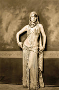 {{ product_title }} Fine Art Print | {{ product_vendor }} Jakero77 Alfred Cheney Johnston - Marion Benda Gypsy Burlesque Dancer 1920s - 17" x 22" Fine Art Print Art Print  Jakero77