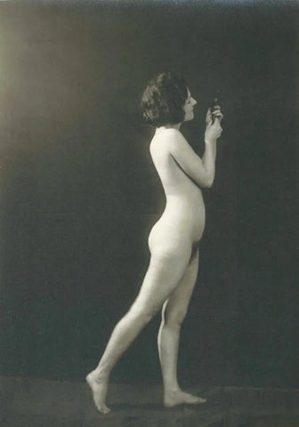 {{ product_title }} Fine Art Print | {{ product_vendor }} Jakero77 Alfred Cheney Johnston - Mildred Heinhardt Nude Ziegfeld Follies 1920s - 17"x22" Fine Art Print Art Print  Jakero77