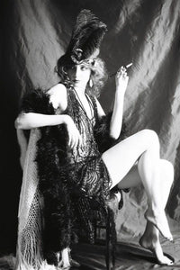 {{ product_title }} Fine Art Print | {{ product_vendor }} Jakero77 Alfred Cheney Johnston - Miss Pandora Flapper Girl Louise Ebel 1920s - 17" x 22" Fine Art Print Art Print  Jakero77
