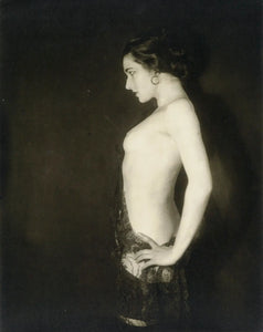 {{ product_title }} Fine Art Print | {{ product_vendor }} Jakero77 Alfred Cheney Johnston - Nita Naldi Nude Topless (1920s) -17" x 22" Fine Art Print Art Print  Jakero77