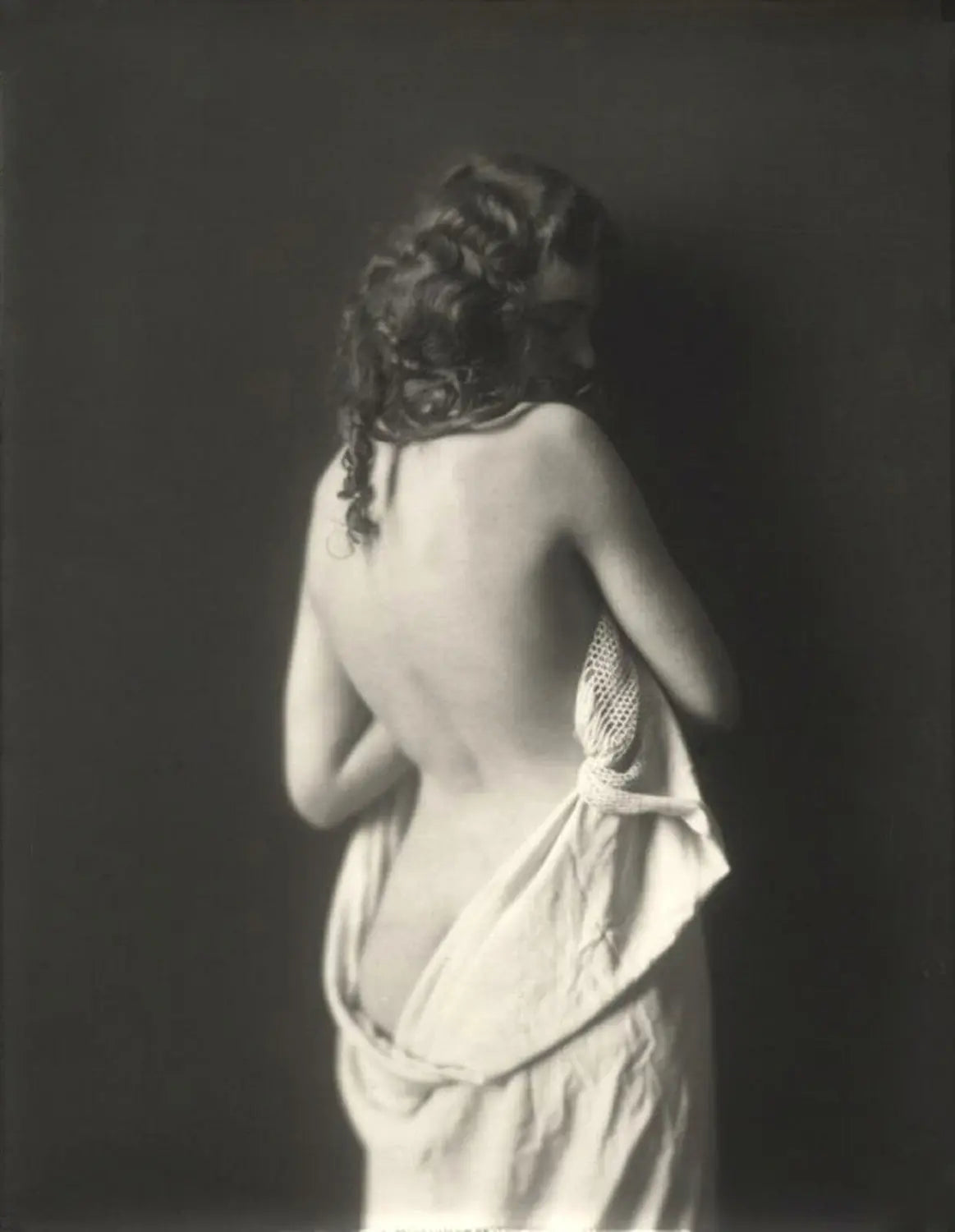 {{ product_title }} Fine Art Print | {{ product_vendor }} Jakero77 Alfred Cheney Johnston - Nude Back Ziegfeld Follies 1920s - 17" x 22" Art Print Art Print  Jakero77