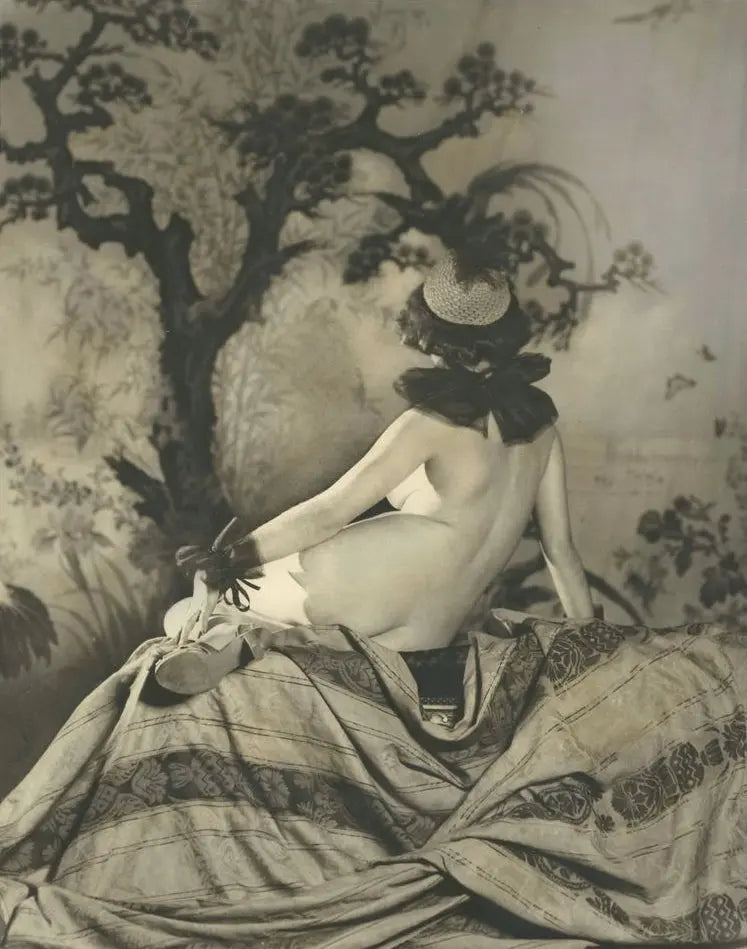 {{ product_title }} Fine Art Print | {{ product_vendor }} Jakero77 Alfred Cheney Johnston - Nude Female Butt Ziegfeld Follies (1920s) - 17"x22" Fine Art Print Art Print  Jakero77