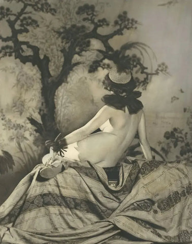 {{ product_title }} Fine Art Print | {{ product_vendor }} Jakero77 Alfred Cheney Johnston - Nude Female Butt Ziegfeld Follies (1920s) - 17"x22" Fine Art Print Art Print  Jakero77