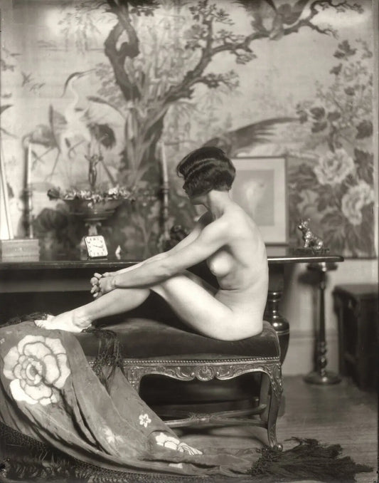 {{ product_title }} Fine Art Print | {{ product_vendor }} Jakero77 Alfred Cheney Johnston - Nude Female Ziegfeld Follies (1920s) - 17" x 22" Fine Art Print Art Print  Jakero77