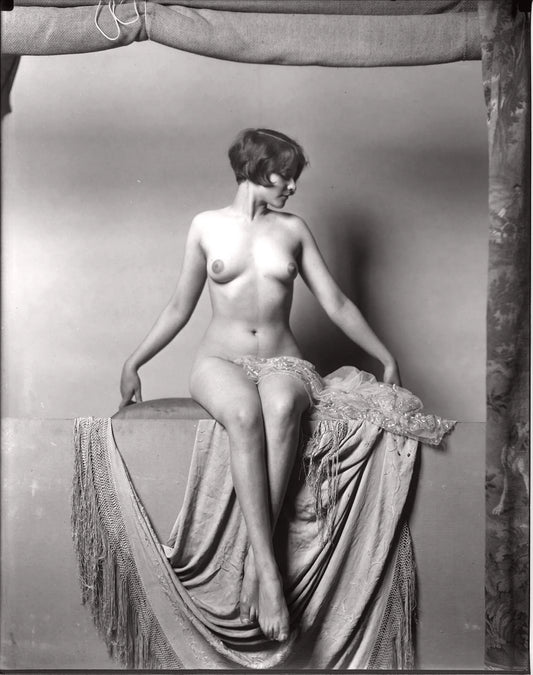 {{ product_title }} Fine Art Print | {{ product_vendor }} Jakero77 Alfred Cheney Johnston - Nude Girl Ziegfeld Follies 1920s  - 17" x 22" Art Print Art Print  Jakero77