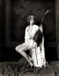 {{ product_title }} Fine Art Print | {{ product_vendor }} Jakero77 Alfred Cheney Johnston - Nude Ziegfeld Girl with Mandonlin (1920s) - 17"x22" Print Art Print  Jakero77