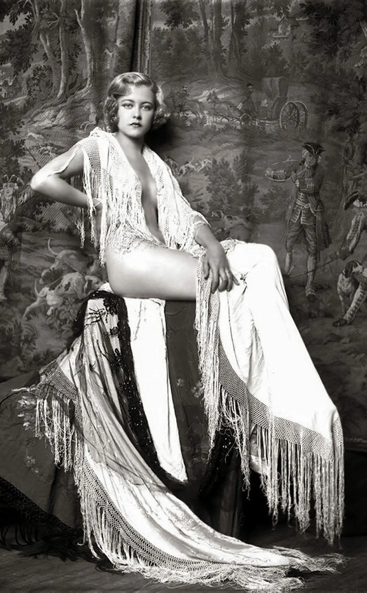 {{ product_title }} Fine Art Print | {{ product_vendor }} Jakero77 Alfred Cheney Johnston - Vivian Porter Nude (1920s) Ziegfeld - 17" x 22" Art Print Art Print  Jakero77