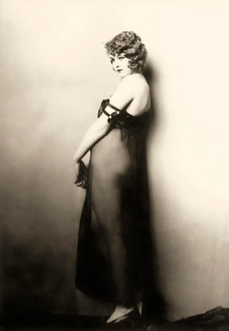 {{ product_title }} Fine Art Print | {{ product_vendor }} Jakero77 Alfred Cheney Johnston - Ziegfeld Girl Sheer Dress Gown - 17" x 22" Fine Art Print Art Print  Jakero77