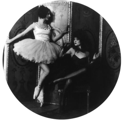 {{ product_title }} Fine Art Print | {{ product_vendor }} Jakero77 Alfred Cheney Johnston - Ziegfeld Girls Helen & Dolores Costello (1920s) - 17"x22" Print Art Print  Jakero77