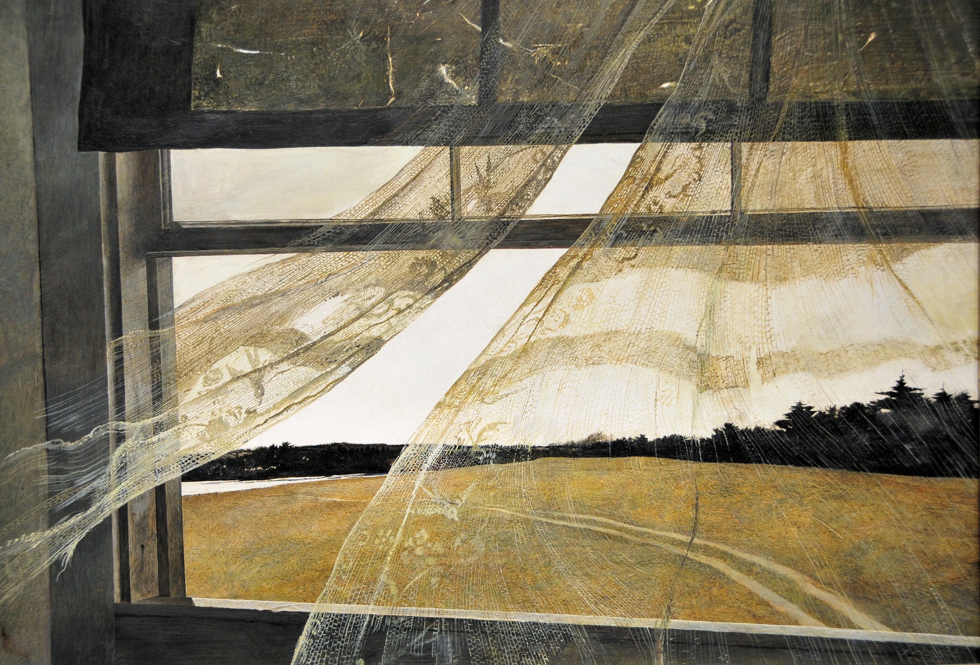 {{ product_title }} Fine Art Print | {{ product_vendor }} Jakero77 Andrew Wyeth - Wind From the Sea (1947) - 17" x 22" Fine Art Print Art Print  Jakero77