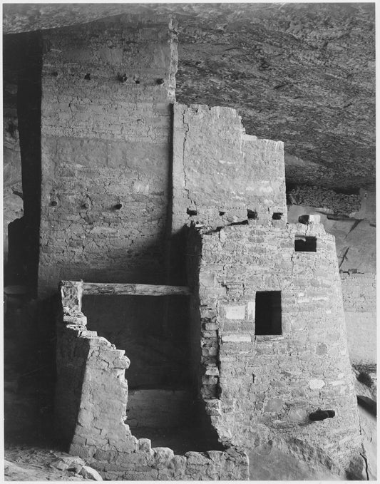 {{ product_title }} Fine Art Print | {{ product_vendor }} Jakero77 Ansel Adams - Cliff Palace, Mesa Verde, Colorado (1933) - 17" x 22" Fine Art Print Art Print  Jakero77
