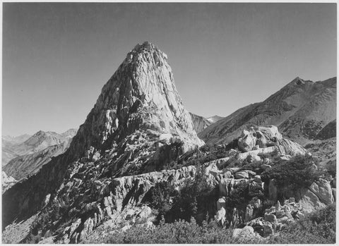 {{ product_title }} Fine Art Print | {{ product_vendor }} Jakero77 Ansel Adams - Fin Dome King's River Canyon California (1936) - 17" x 22" Art Print Art Print  Jakero77