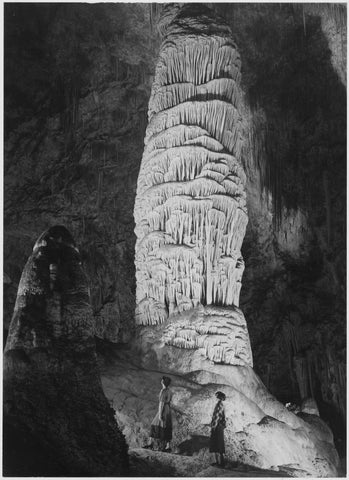 {{ product_title }} Fine Art Print | {{ product_vendor }} Jakero77 Ansel Adams - Giant Domes in Carlsbad Cavern New Mexico (1941) - 17" x 22" Print Art Print  Jakero77