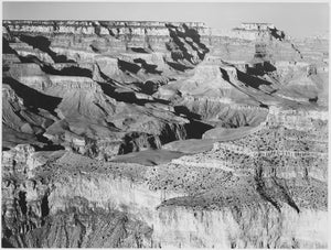 {{ product_title }} Fine Art Print | {{ product_vendor }} Jakero77 Ansel Adams - Grand Canyon Winding Ravine (1941) Arizona - 17" x 22" Fine Art Print Art Print  Jakero77