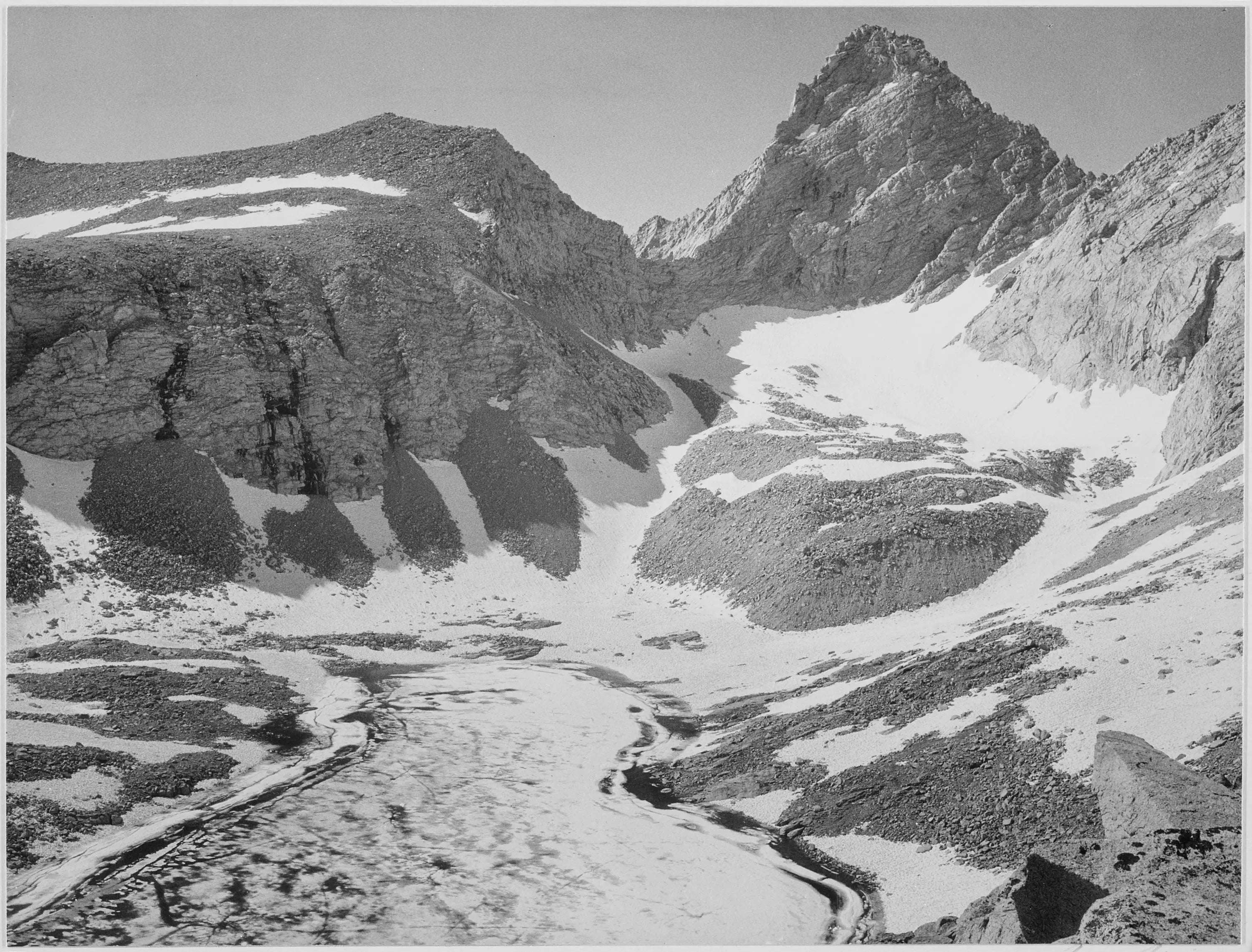 {{ product_title }} Fine Art Print | {{ product_vendor }} Jakero77 Ansel Adams - Junction Peak King's River Canyon (1936) -17" x 22" Fine Art Print Art Print  Jakero77