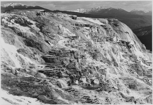 {{ product_title }} Fine Art Print | {{ product_vendor }} Jakero77 Ansel Adams - Jupiter Terrace Yellowstone Park Wyoming (1939) - 17"x22" Art Print Art Print  Jakero77