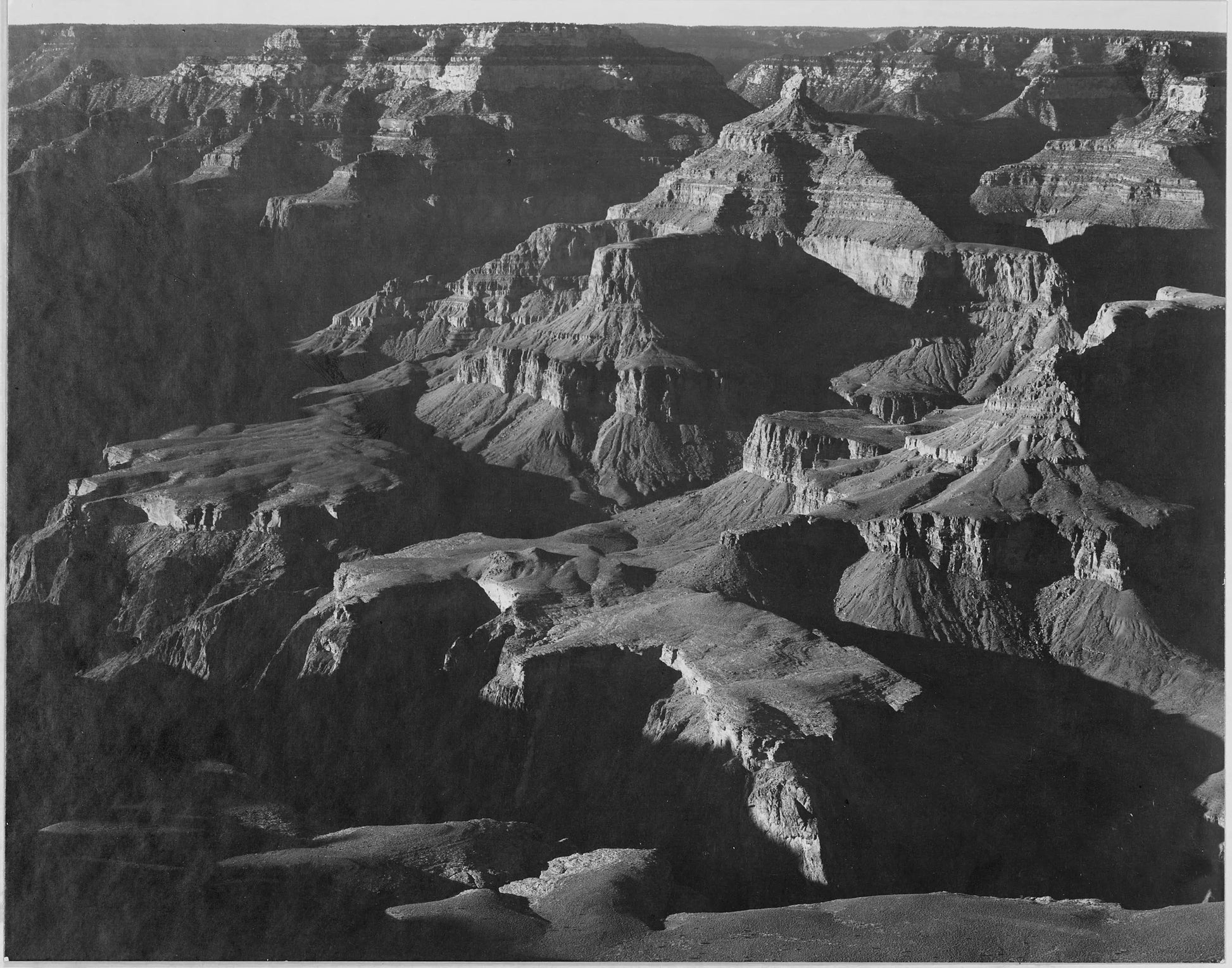 {{ product_title }} Fine Art Print | {{ product_vendor }} Jakero77 Ansel Adams - Peak Formations Grand Canyon Arizona (1941) - 17"x22" Fine Art Print Art Print  Jakero77