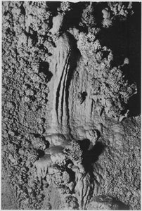 {{ product_title }} Fine Art Print | {{ product_vendor }} Jakero77 Ansel Adams - Stalactite in Queen's Chamber Caverns, NM (1941) - 17" x 22" Print Art Print  Jakero77