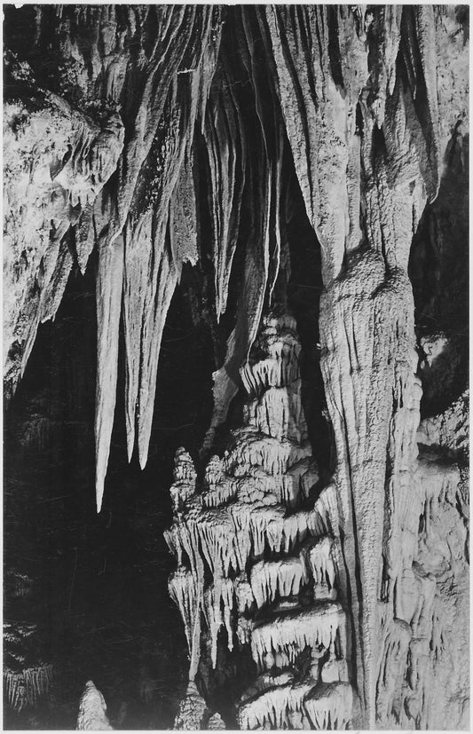 {{ product_title }} Fine Art Print | {{ product_vendor }} Jakero77 Ansel Adams - Temple of the Sun Carlsbad Caverns (1941) - 17" x 22" Fine Art Print Art Print  Jakero77
