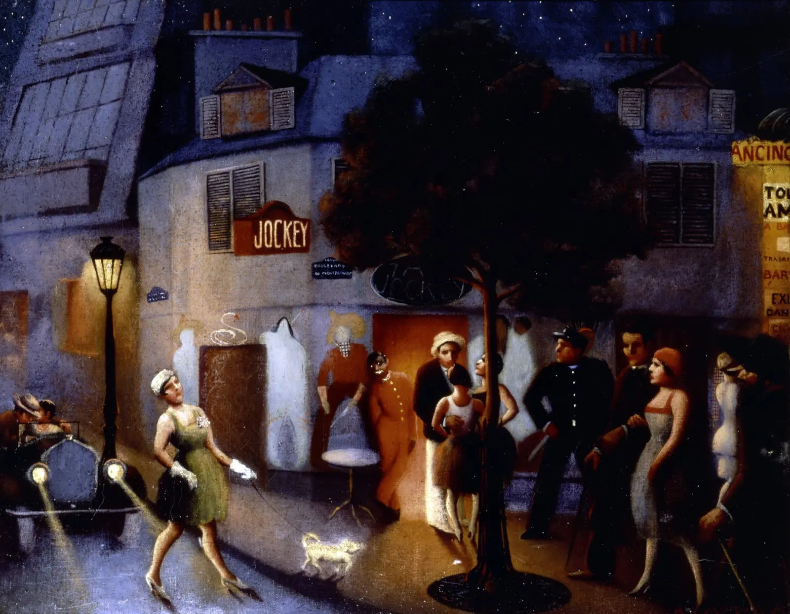 {{ product_title }} Fine Art Print | {{ product_vendor }} Jakero77 Archibald Motley - Jockey Club (1930) - 17" x 22" Fine Art Print Art Print  Jakero77