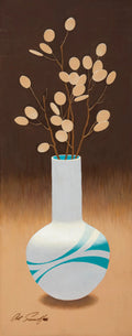 {{ product_title }} Fine Art Print | {{ product_vendor }} Jakero77 Arthur Sarnoff - Flower Vase Illustration 1960s Signed - 17" x 22" Fine Art Print Art Print  Jakero77