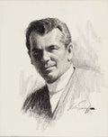 {{ product_title }} Fine Art Print | {{ product_vendor }} Jakero77 Arthur Sarnoff - Julius Boros Portrait (1950s) Signed - 17" x 22" Fine Art Print Art Print  Jakero77