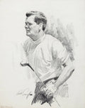 {{ product_title }} Fine Art Print | {{ product_vendor }} Jakero77 Arthur Sarnoff - Pro Golfer Gay Brewer 1960s Signed - 17" x 22" Fine Art Print Art Print  Jakero77