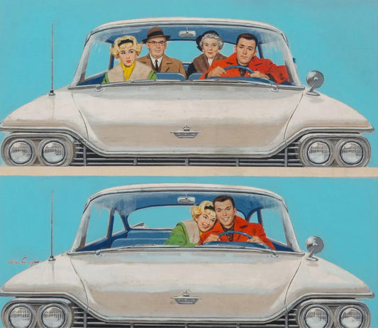 {{ product_title }} Fine Art Print | {{ product_vendor }} Jakero77 Arthur Sarnoff - Supervised & Unsupervised Date 1950s Signed - 17" x 22" Print Art Print  Jakero77