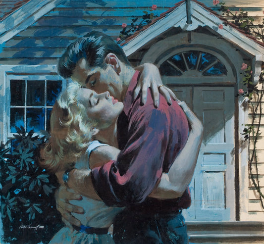 {{ product_title }} Fine Art Print | {{ product_vendor }} Jakero77 Arthur Sarnoff - The Man Who Had No Heart (1953) Signed - 17" x 22" Fine Art Print Art Print  Jakero77