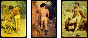 {{ product_title }} Fine Art Print | {{ product_vendor }} Jakero77 Bruce Bellas of LA Nude Cowboy Butts Male Gay Interest - 17"x22" Fine Art Print - 1951 Art Print  Jakero77