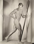 {{ product_title }} Fine Art Print | {{ product_vendor }} Jakero77 Bruce Bellas of LA Nude Male Physique Gay Interest Thong - 17"x22" Fine Art Print - 2027 Art Print  Jakero77