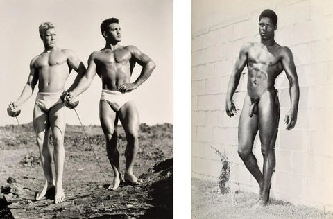 {{ product_title }} Fine Art Print | {{ product_vendor }} Jakero77 Bruce Bellas of LA Nude Men Homoerotic Vintage Gay Interest - 17"x22" Fine Art Print - 1962 Art Print  Jakero77