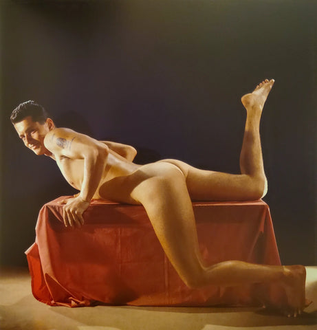 {{ product_title }} Fine Art Print | {{ product_vendor }} Jakero77 Bruce Bellas of LA - Tony Garrone Nude Butt 1960s Gay - 17" x 22" Fine Art Print Art Print  Jakero77