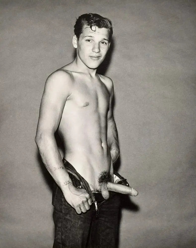 {{ product_title }} Fine Art Print | {{ product_vendor }} Jakero77 Bruce Bellas of Los Angeles Nude Young Jim Manning Hard Cock 1960s Homoerotic Vintage Gay Interest - 17"x22" Fine Art Print - 1984 Art Print  Jakero77