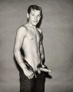 {{ product_title }} Fine Art Print | {{ product_vendor }} Jakero77 Bruce Bellas of Los Angeles Nude Young Jim Manning Hard Cock 1960s Homoerotic Vintage Gay Interest - 17"x22" Fine Art Print - 1984 Art Print  Jakero77
