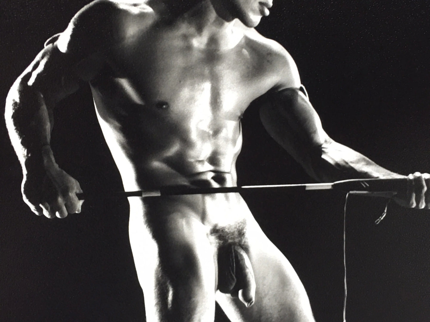 {{ product_title }} Fine Art Print | {{ product_vendor }} Jakero77 Bruce of LA 1960s Nude John Manning Spear Gay Interest Homoerotic - 17"x22" Print - 2124 Art Print  Jakero77