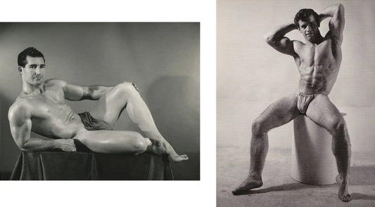 {{ product_title }} Fine Art Print | {{ product_vendor }} Jakero77 Bruce of LA 1960s Two Nude Males Handsome Gay Interest - 17" x 22" Fine Art Print - 2126 Art Print  Jakero77