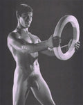 {{ product_title }} Fine Art Print | {{ product_vendor }} Jakero77 Bruce of LA - Nude Male Cock Ring Artistic Gay Interest 1960s - 17" x 22" Fine Art Print Art Print  Jakero77