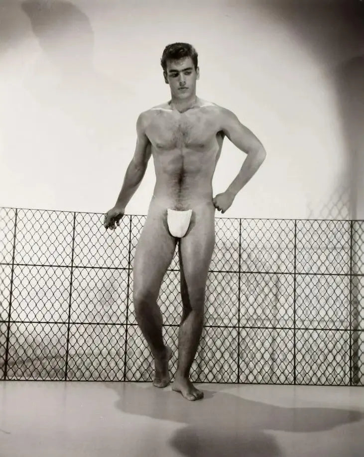{{ product_title }} Fine Art Print | {{ product_vendor }} Jakero77 Bruce of LA Nude Male in Loin Cloth Vintage Gay Interest - 17"x22" Fine Art Print - 1788 Art Print  Jakero77