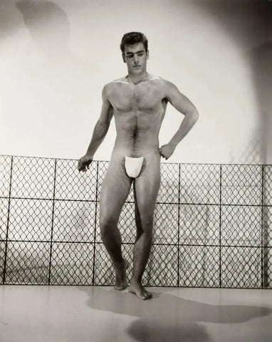 {{ product_title }} Fine Art Print | {{ product_vendor }} Jakero77 Bruce of LA Nude Male in Loin Cloth Vintage Gay Interest - 17"x22" Fine Art Print - 1788 Art Print  Jakero77