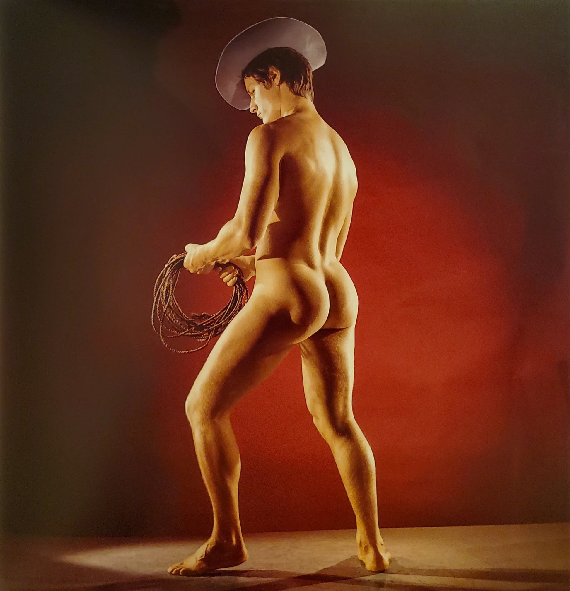 {{ product_title }} Fine Art Print | {{ product_vendor }} Jakero77 Bruce of LA - Paul Strand Nude Cowboy Butt 1960s Gay - 17" x 22" Fine Art Print Art Print  Jakero77
